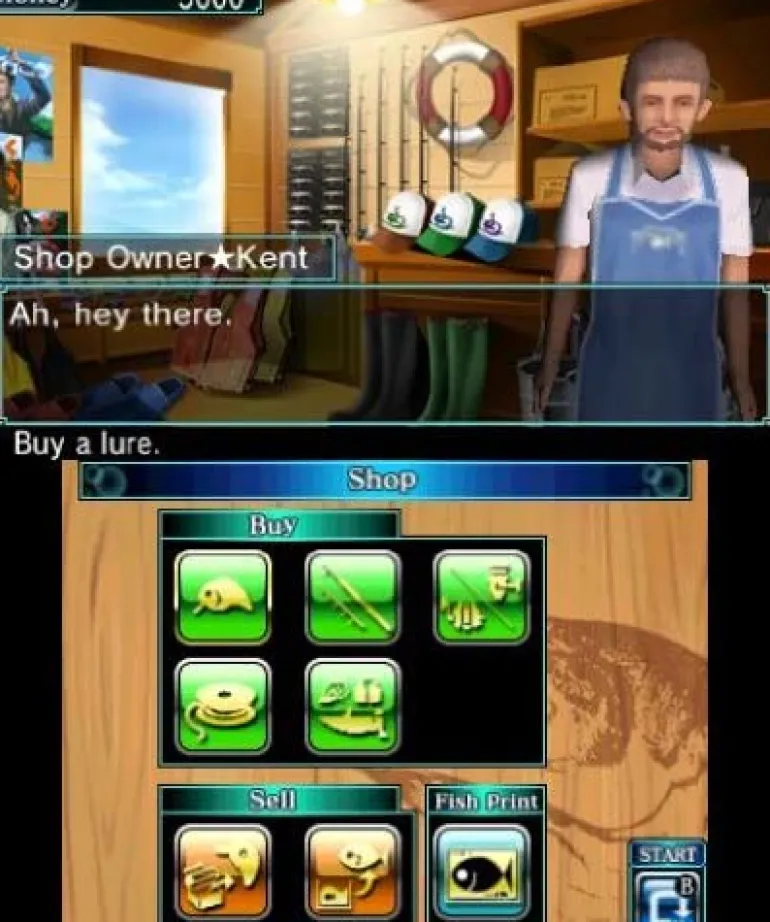 SUPER BLACK BASS 3D - 3DS
