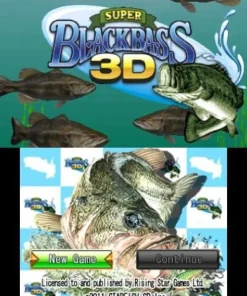 SUPER BLACK BASS 3D - 3DS