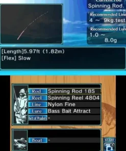 SUPER BLACK BASS 3D - 3DS