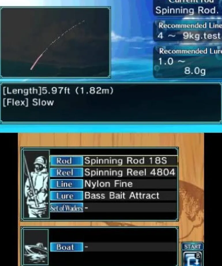 SUPER BLACK BASS 3D - 3DS