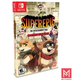 SuperEpic: The Entertainment War [BADGE EDITION] - SWITCH