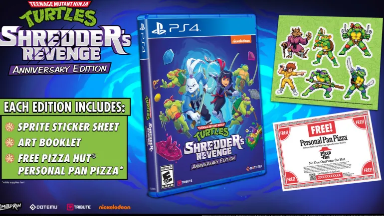 Teenage Mutant Ninja Turtles: Shredder's Revenge Anniversary Edition - PlayStation 4