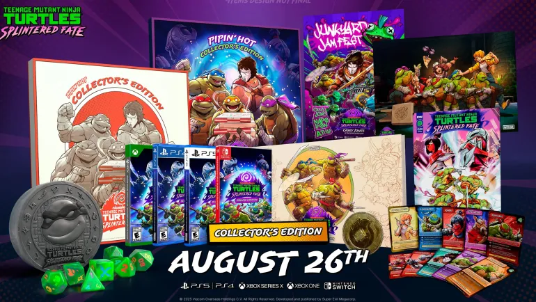 Teenage Mutant Ninja Turtles: Splintered Fate Pipin’ Hot Collector’s Edition - PlayStation 4 (PRE-ORDER)