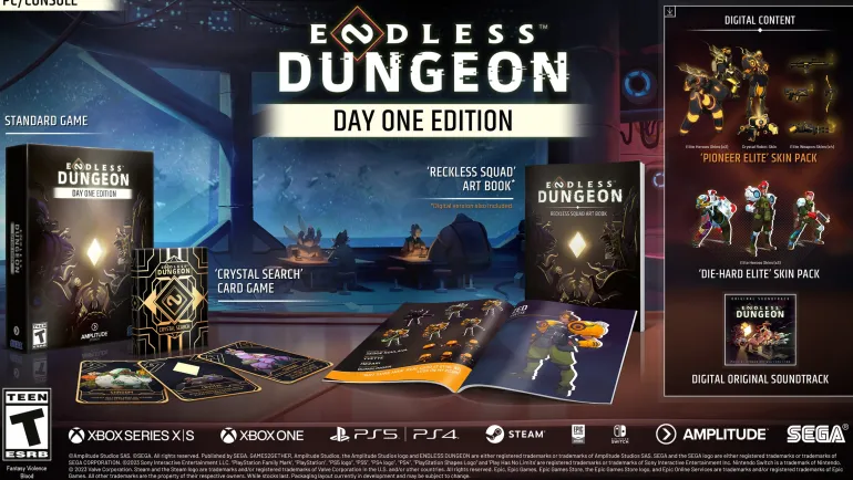 The Endless Dungeon Day One Edition - PlayStation 5