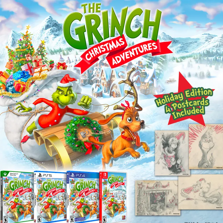 The Grinch Christmas Adventure Holiday Edition 2024 - Playstation 5