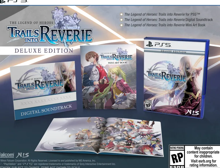 The Legend of Heroes Trails Into Reverie Deluxe Edition - PlayStation 5