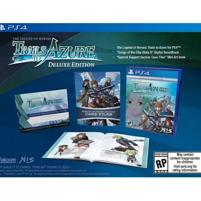 The Legend of Heroes Trails to Azure Deluxe Edition - PlayStation 4