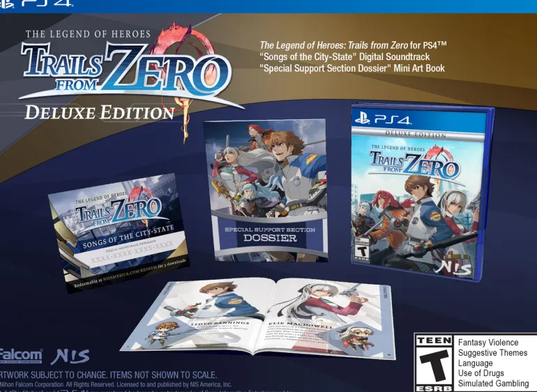The Legend of Heroes: Trails From Zero - Deluxe Edition - PS4
