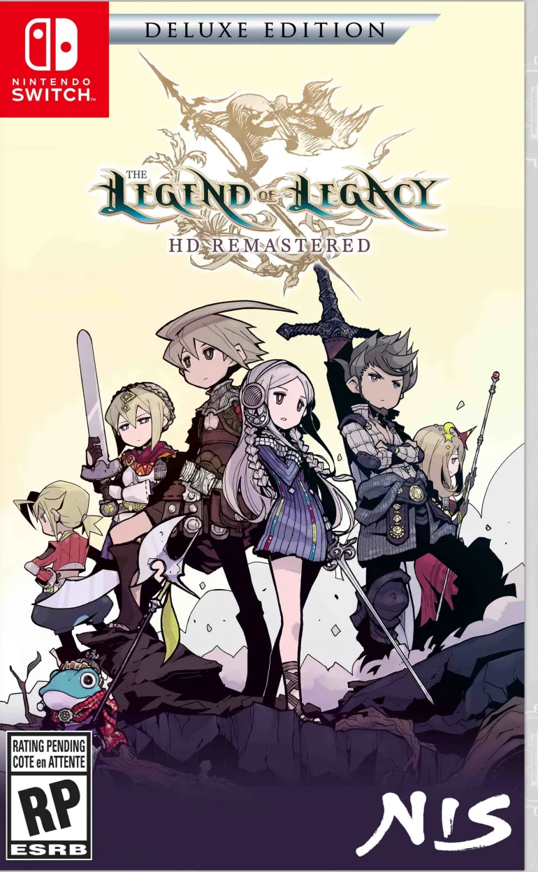The Legend of Legacy HD Remastered Deluxe Edition - Nintendo Switch