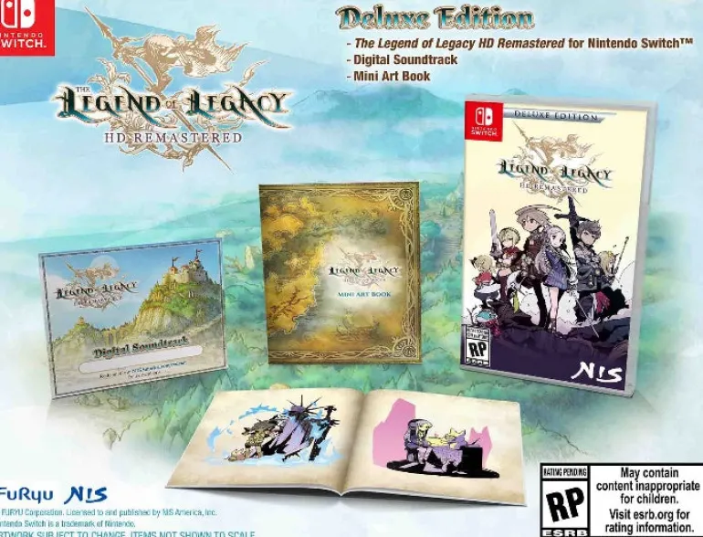 The Legend of Legacy HD Remastered Deluxe Edition - Nintendo Switch