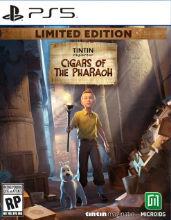 TINTIN REPORTER CIGARS OF THE PHARAOH LIMITED EDITION - PS5