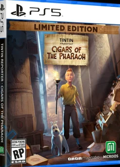 TINTIN REPORTER CIGARS OF THE PHARAOH LIMITED EDITION - PS5