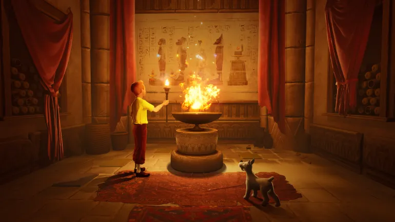 TINTIN REPORTER CIGARS OF THE PHARAOH LIMITED EDITION - PS5