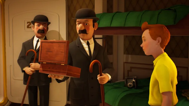 TINTIN REPORTER CIGARS OF THE PHARAOH LIMITED EDITION - PS5