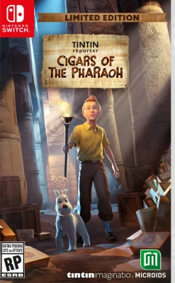 TINTIN REPORTER CIGARS OF THE PHARAOH LIMITED EDITION - SWITCH