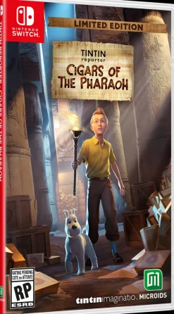 TINTIN REPORTER CIGARS OF THE PHARAOH LIMITED EDITION - SWITCH