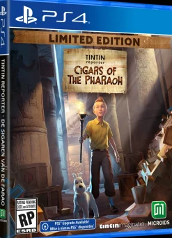 TINTIN REPORTER CIGARS OF THE PHARAOH LIMITED EDITION - PS4