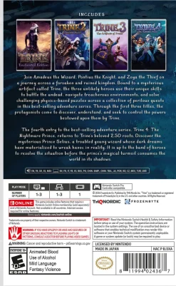 Trine Ultimate Collection Physical Edition - Nintendo Switch [VGP Exclusive]