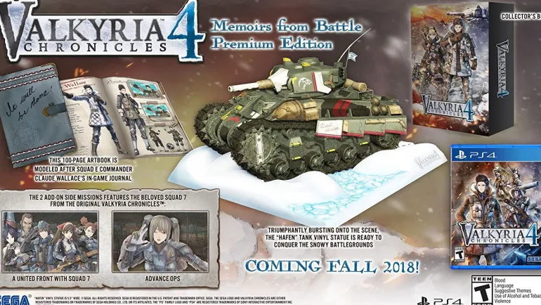 Valkyria Chronicles 4: Memoirs From Battle Edition - PlayStation 4