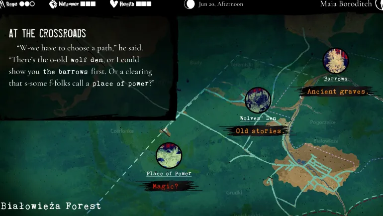 Werewolf The Apocalypse : Heart of the Forest - Nintendo Switch