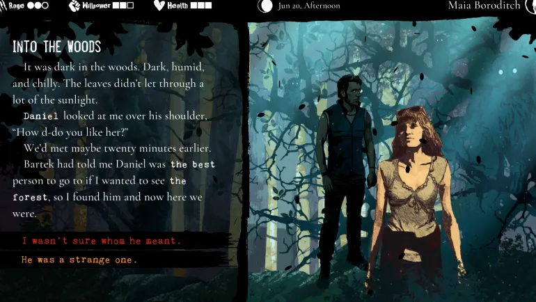 Werewolf The Apocalypse : Heart of the Forest - Nintendo Switch