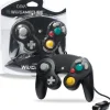 Wii & GameCube Wired Controller (Black) (CirKa) - Wii / GC