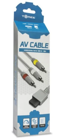 Wii U & Wii AV Cable (Tomee) - Wii U / Wii
