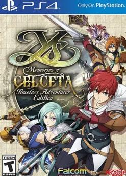 Ys: Memories of Celceta - Timeless Adventurer Edition - PS4